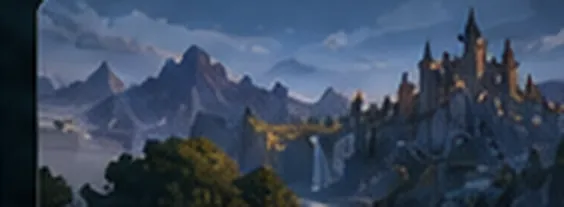 Fantasy landscape representing Building Momentum