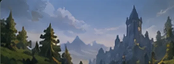 Fantasy landscape representing Starter Journey